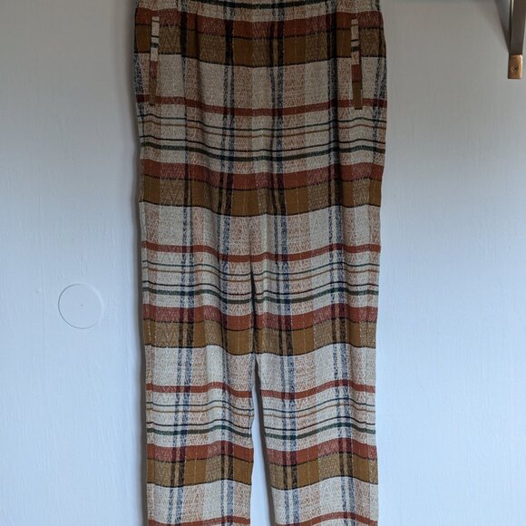 Sezane - NWT - Ross Trousers Texan Jacquard - Picture 4 of 7